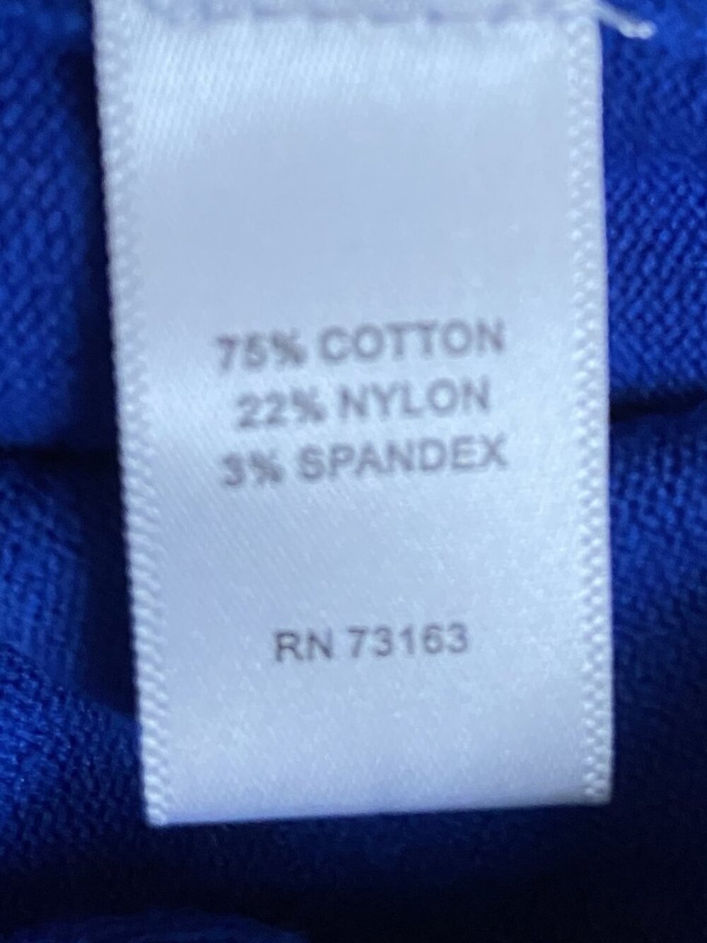 Cable & Gauge Slim Fit button front Cardigan in royal blue Size Small - Picture 4 of 8
